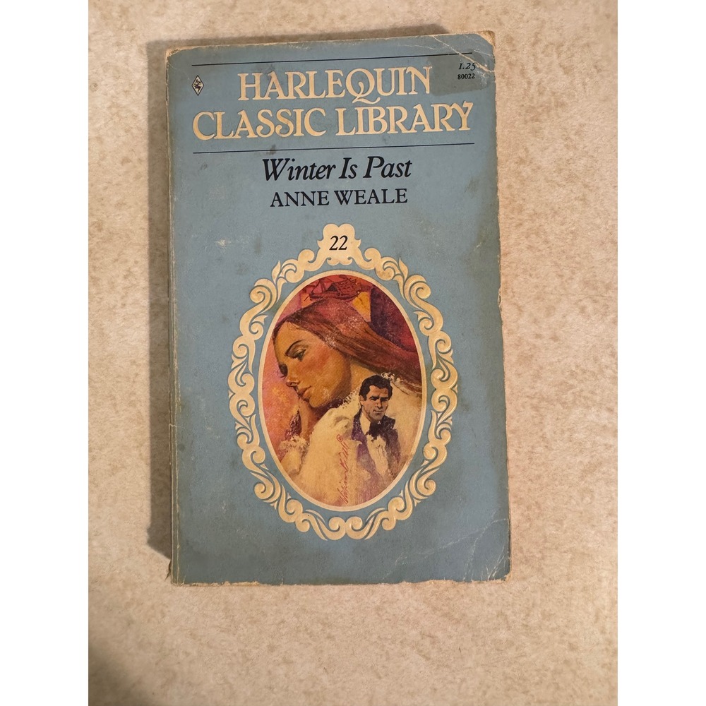 Winter Is Past Anne Weale Harlequin Classic Library‎ 22 Vintage Paperback 1980